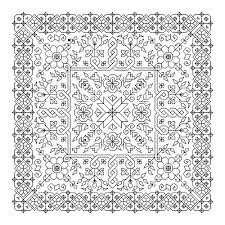 Printable Blackwork Cross Stitch Patterns Blackwork Cross