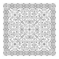 Printable Blackwork Cross Stitch Patterns Blackwork Cross