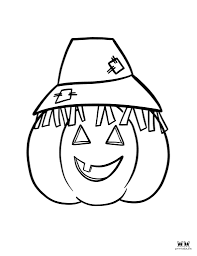 The spruce / wenjia tang take a break and have some fun with this collection of free, printable co. Free Printable Pumpkin Coloring Pages Sheets Printabulls