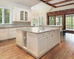 On one side you'll find the hinged leaf providing a seating area for two, and on the other side of this freestanding kitchen island you'll find a spacious cabinet and two drawers. 81 Custom Kitchen Island Ideas Beautiful Designs Designing Idea