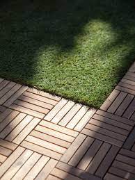Wood Deck Tiles Over Grass Wood Deck Tiles Deck Tiles Outdoor Deck Tiles