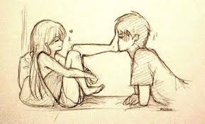 Anime Couple Drawing Cute Cute Couple Drawings Cute Sketches Cute Drawings
