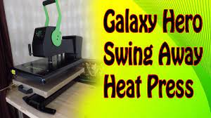 Galaxy Dino Hero Swing Press Dp200 First Look And Test With Forever Flex Transfer Papers Youtube