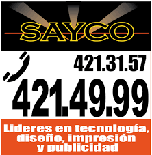 SAYCO PUBLICIDAD E IMPRESION