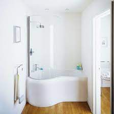 Installing a corner tub is regarded as a sensible and stylish choice for adding more space to the bathroom interiors and increasing its visual appeal. 48 Inspiring Small Bathroom Design Ideas In Apartment Matchness Com Bathroom Tub Shower Combo Bathroom Tub Shower Bathtub Shower Combo