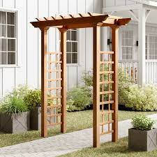 Whether you leave it plain or grow creepers or vines up it, it'll be a great feature in your backyard. Diy Garden Arbor Ideas Step By Step Tutorial The Garden Glove