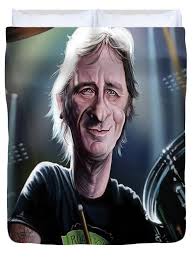 Phil Rudd Metal Print by Andre Koekemoer