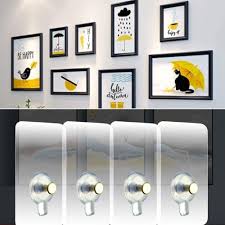 Alibaba.com offers 2,375 nail picture hook products. Buy 12pcs Photo Frame Hooks Invisible Stickers Hanging Picture Painting Non Trace Self Adhesive Nails Hook Wall Paste Tack At Affordable Prices Free Shipping Real Reviews With Photos Joom