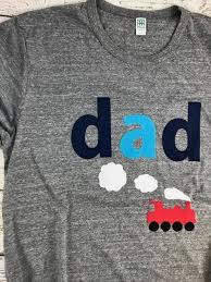 Dad Shirt Train Family Shirt Dad Tshirt Men S Tshirt Etsy Dad To Be Shirts Train Party Family Tees