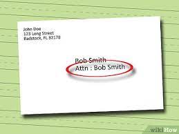 The attention line can also be used with an inside address. How To Label An Envelope 13 Steps With Pictures Wikihow