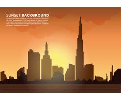 Download the above sky skyline city cityscape image and use it as your wallpaper, poster and banner design. City Sunset Background Vector Art Graphics Freevector Com