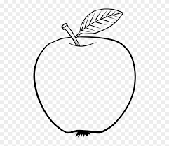 Hol dir das transparente bild schwarz weiß symbol für deine grafikdesigns! Apfel Clipart Schwarz Weiss Apple Coloring Free Transparent Png Clipart Images Download