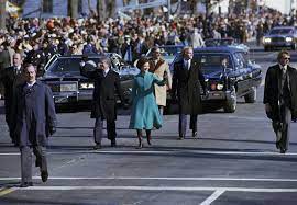 Our original first lady, martha washington, skipped her husband's celebration here, we take a look back at inaugural gowns of recent decades, along with a few stunning examples of those from events long passed. Rosalynn Carter National Museum Of American History