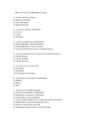155 downloads 840 views 10mb size. La Familia Guacatela Familia El Protagonista Libros