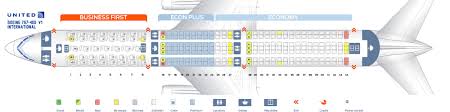 Seat Map Boeing 767 400 United Airlines Best Seats In Plane