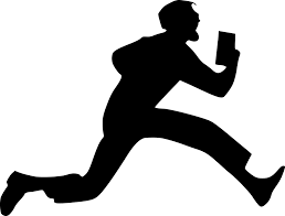 Man, men suit transparent png pictures icons and png. A Person Running 5 Buy Clip Art Man Holding Book Silhouette Png Download Full Size Clipart 1305568 Pinclipart