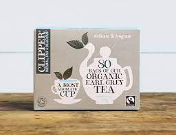 Earl Grey Tea Organic Clipper 80 Bags Abel Cole