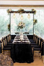 Black And Gold Wedding In Paris Gold Wedding Reception Black Gold Wedding Formal Wedding Reception