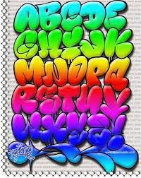 Different computer fonts have names, and you can identify them by their features. Book Title Graffiti Letters Black Book Bubbles Letters Street Art Alphabet Letters Fonts Style Graffiti Alphabet Streetart Love