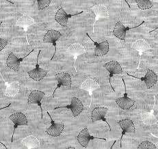 Interessanterweise war kleidung im polka dots muster lange zeit vor allem bei flamenco (nicht etwa polka) tänzerinnen üblich. Baumwolle Cretonne Stoff Pusteblumen Schwarz Weiss Auf Grau