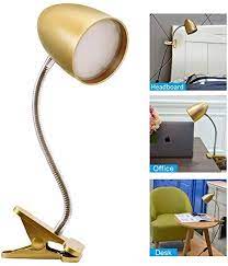 led clip desk lamp clip on lamp eye caring study desk lamps for bedroom study room and office 3 5w 4000k cool whit desk lamp gold desk lamps led desk lamp