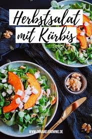 Herbstsalat Mit Kurbis Rezepte Herbst Salat Herbst Essen