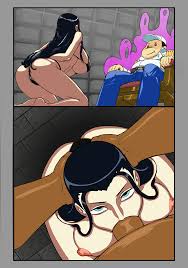 Nico Robin cumception gif - straddling