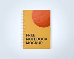 Download Free Spiral Notebook Mockup Mockup World Hq