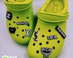 Designer Croc Jibbitz Etsy Crocs Fashion Crocs Winter Boots Outfits
