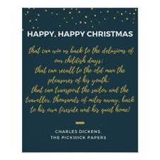 Happy Happy Christmas Charles Dickens Quote Poster Zazzle Com In 2020 Charles Dickens Quotes Quote Posters Christmas Poems