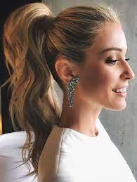Sublime Ponytail On Blonde Hair Ponytail Hairstyles Easy High Ponytail Hairstyles Elegant Ponytail