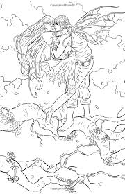 Artist Selina Fenech Fantasy Myth Mythical Mystical Legend Elf Elves Dragon Fairy Coloring Pages Coloring Pages Fairy Coloring Free coloring pages bobcat footprint.