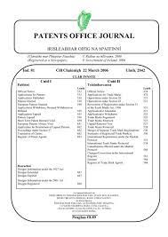 Pod coffee machines kind of do what they say on the tin. Patents Office Journal Irish Patents Office