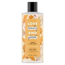 Love Beauty And Planet Body Wash Turmeric And Tonka Essence 16 Oz Walmart Com Body Wash Beauty Planet Vegan Body Wash