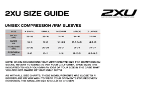 2xu compression arm sleeves ss14