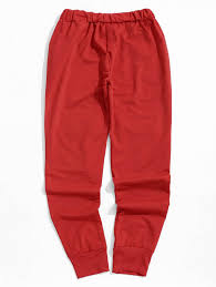Black And Red Joggers Womens Solid Color Zipper Pocket Hip Hop Jogger Pants Army Green Black Ruby Red Sun Yellow Ad Hip Hop Jogger Pants Jogger Pants Casual Active Wear For Women