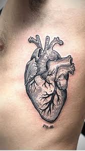 Heart Tattoos For Men Anatomical Tattoos Heart Tattoo Anatomical Heart Tattoo