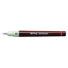 Rotring rapidograph technical drawing pen junior set, 3 pens with line widths of 0.25mm to 0.5mm, brown (s0699480) brand: Rotring Rapidograph Technical Pen