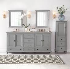 A Bath Collection That Knows How To Pack The Storage Space Homedecorators Com Reviveyou Bathroom Wall Cabinets Double Vanity Bathroom Bathroom Remodel Master