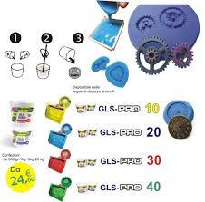 Gls Pro 20 0 5kg Gomma Siliconica Liquida Da Colata Milan Model Modellismo Milano