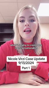 Nicole Virzi Case Update Part 1 #nicolevirzi #nicolevirzicase #crimetok  #crimetoks #crimejunkies #crimenews #crimetimeteatime #foryoupage #fyp  #truecrime