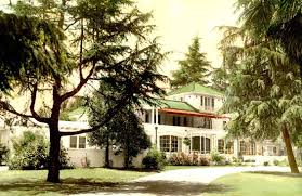 This Is A 1909 Hand Tinted Color Photograph Of The Praisewater Whitley Mansion Later A Funeral Home Until It Was Demolis San Fernando Valley Mansions Van Nuys