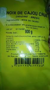 L'importance du bon nombre de calories par jour pour maigrir. Noix De Cajou Crue Fruidelys Points Ww