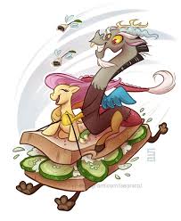 1787103 Artist Seanica Cucumber Sandwiches Discord Discordant Harmony Draconequus Fe My Little Pony Drawing Mlp My Little Pony My Little Pony Wallpaper