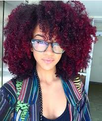 Natural Human Hair Red Curly Black Ombre Afros Wigs And Weaves Curly Hair Styles Natural Hair Styles Hair Styles