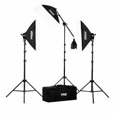 Studiopro 2500 Watt 20 X28 Softbox Photo Video Studio Lighting Kit With One Q Ebay