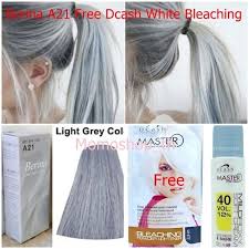 Berina A21 Color Hair Cream Light Gray Permanent Super Hair