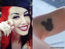 2 w x 1 h quantity: Ash Costello Mickey Mouse Finger Tattoo Steal Her Style