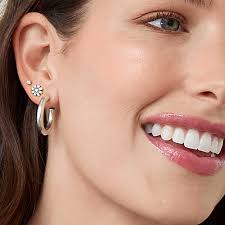 How To Clean New Earrings New Earrings New Dawn Silver Earrings EE490 New  Earrings Designs