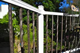 Maybe you would like to learn more about one of these? White Aluminum Rail With Bronze Balusters Deck With Pergola Aluminum Railing Deck Railings